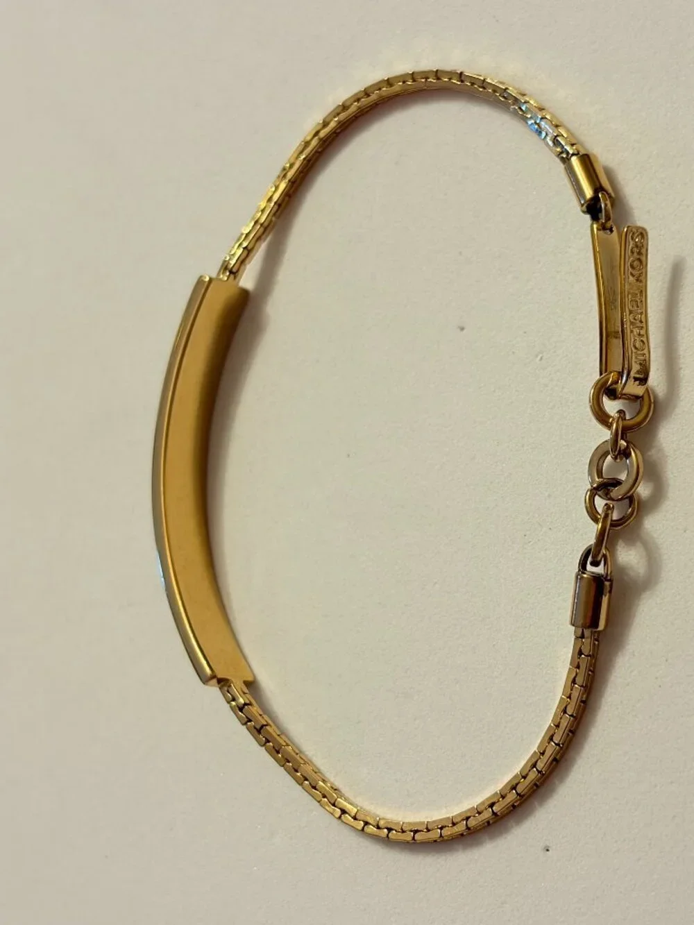 Michael Kors SilverTone ID Bracelet